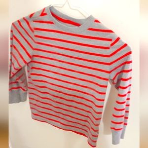 Cat & Jack boys XS 4.5 long sleeve stripped T